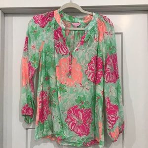 GUC Lilly Pulitzer Elsa top